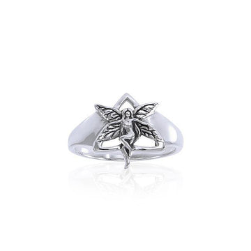 Celtic Fairy Triquetra Ring TRI1540 - Jewelry